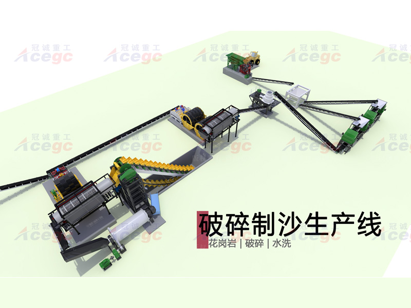 球磨制沙水洗生產(chǎn)線
